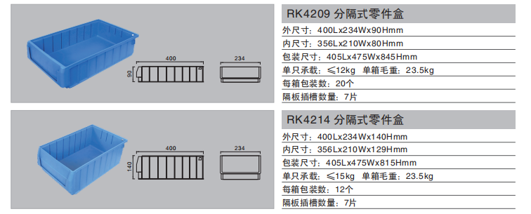 分隔式零件盒 分隔式零件盒(hé)